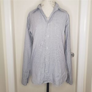 JBrand pinstripe button down shirt
